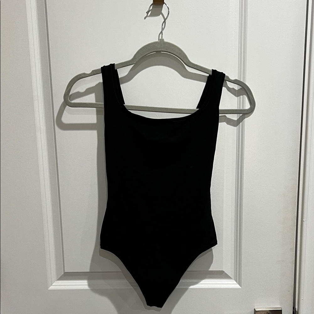 PINK Victorias Secret Black Bodysuit